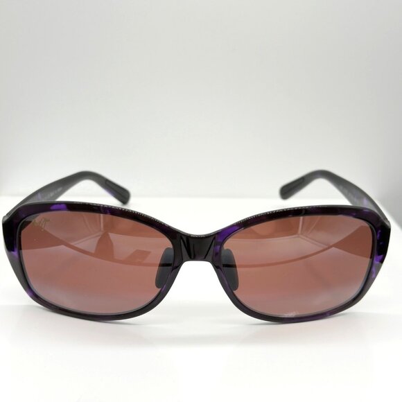 Maui Jim Koki Beach Purple Tortoise Polarized Rose Lenses Sunglasses R433-28T - Picture 2 of 9
